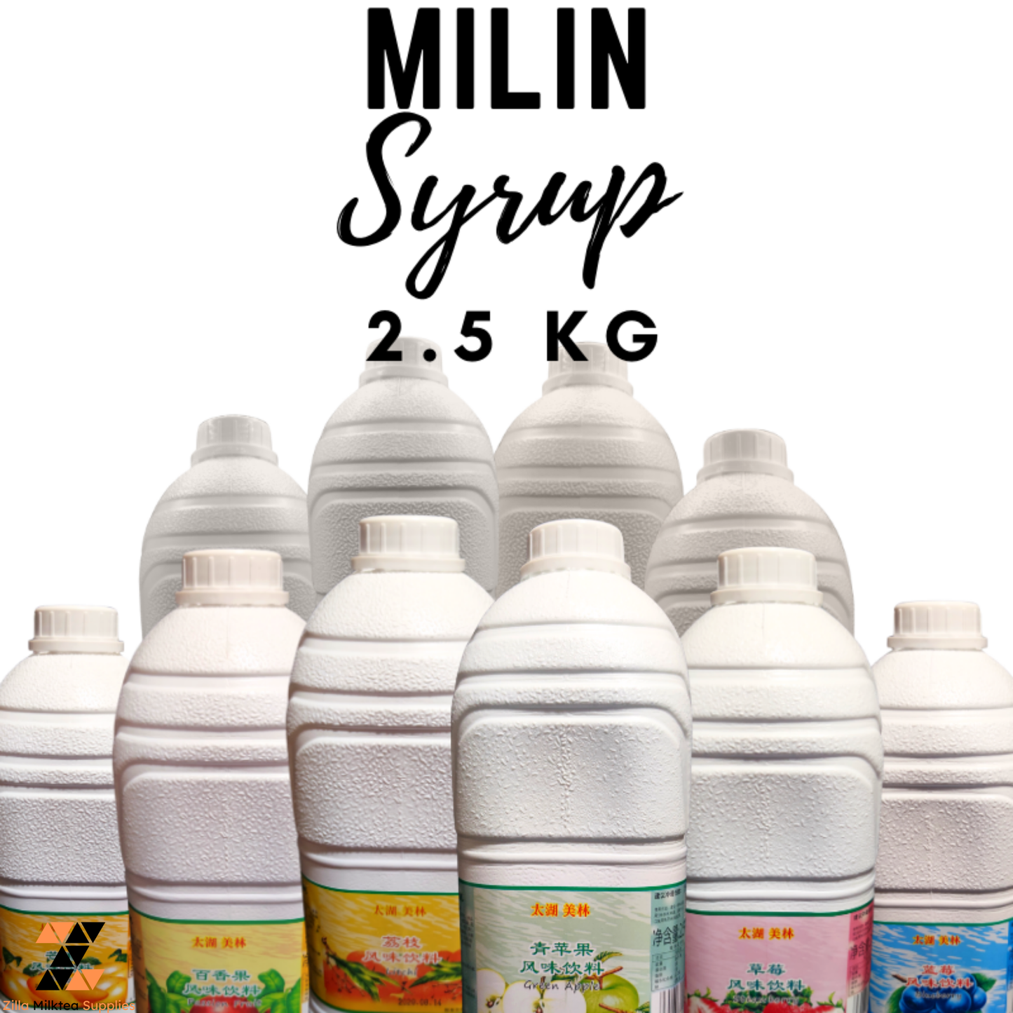 Milin Fruit Syrups for Milktea, Milk Tea, Fruit Tea, Green tea