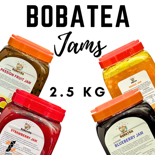 2.5kg Bobatea Blueberry, Strawberry, Mango, Passion Fruit Jam  for Milktea, Milk Tea, Fruit Tea, Frappe.