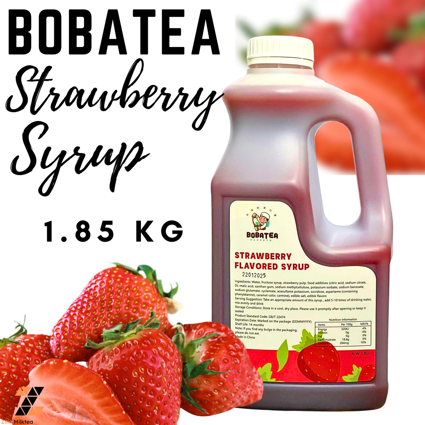 Bobatea Fruit Syrups for Milktea, Milk Tea, Fruit Tea, Green tea