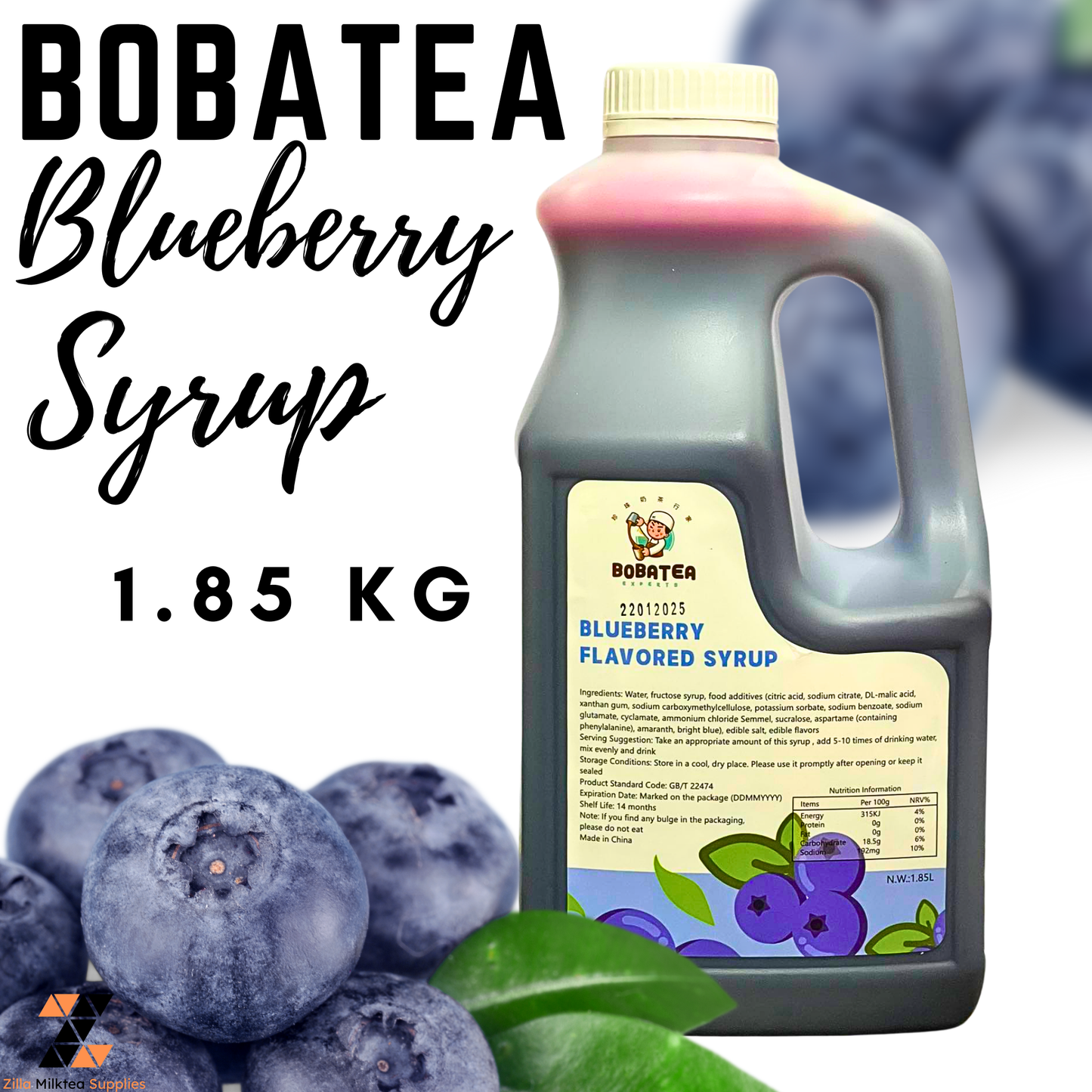 Bobatea Fruit Syrups for Milktea, Milk Tea, Fruit Tea, Green tea