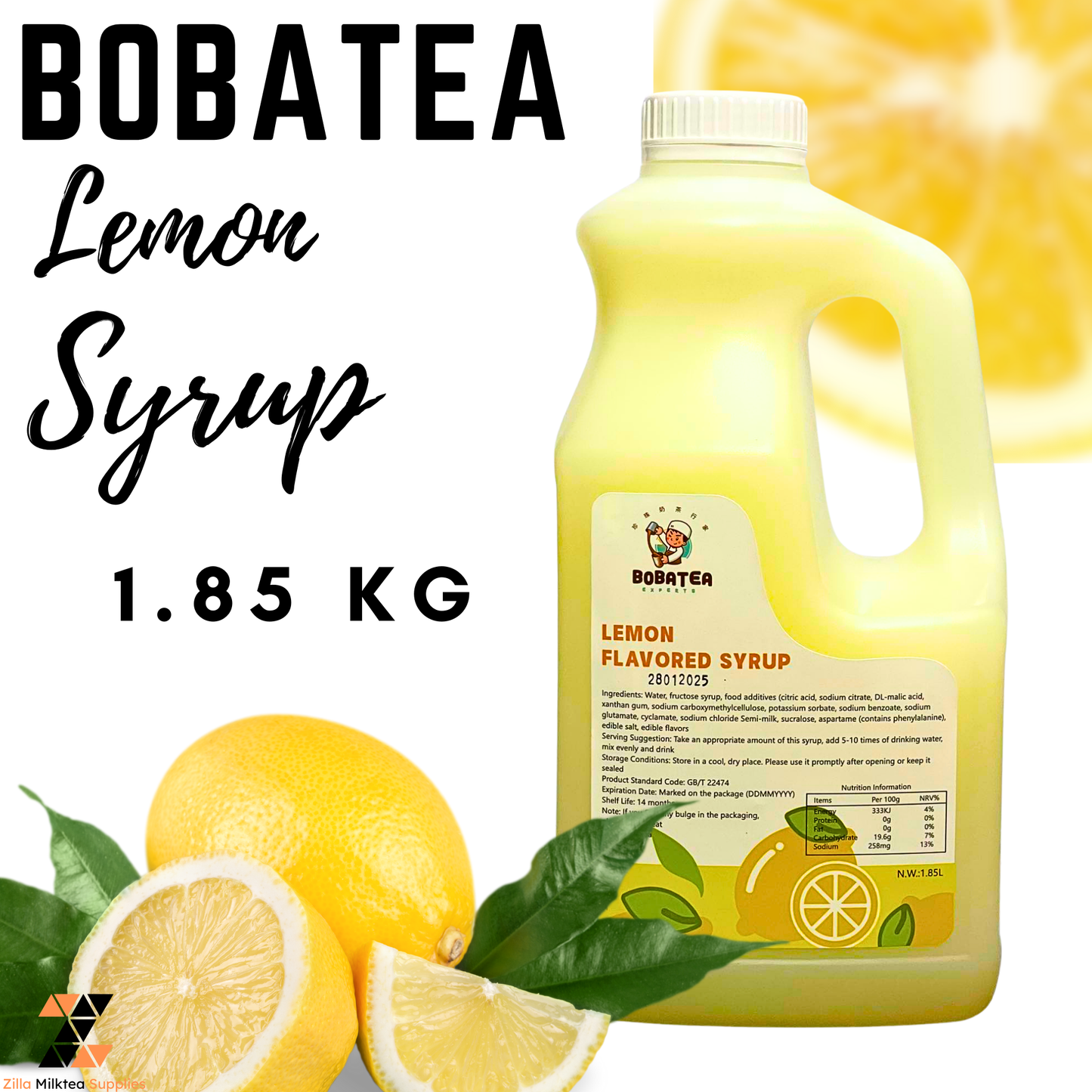 Bobatea Fruit Syrups for Milktea, Milk Tea, Fruit Tea, Green tea